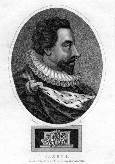 James I of England by J. Chapman