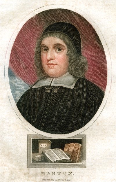 Thomas Manton, Puritan clergyman, 1816 by J. Chapman