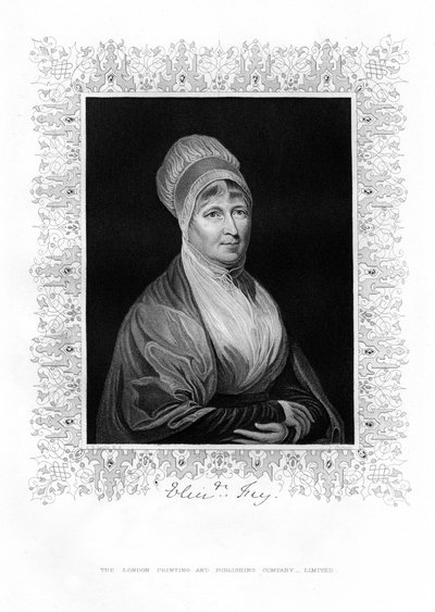 Elizabeth Fry, British philanthropist, 19th century by J. Cochran