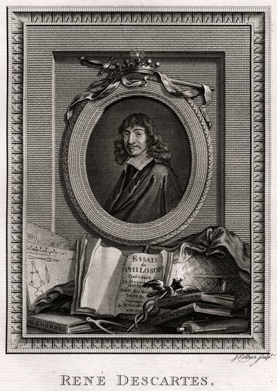 Rene Descartes by J. Collyer