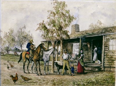 The Homesick Pioneer Woman by J. Comins