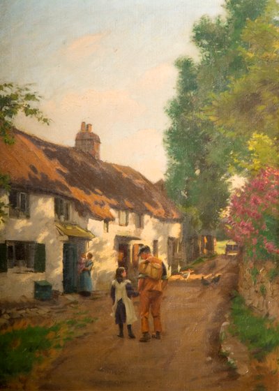 Home Along (Dashpers Lane, Brixham, Devon) by J. Cooke