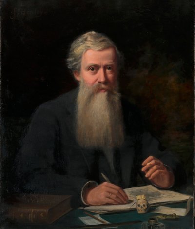 Portrait of Elliot Coues by J. Edward Barclay