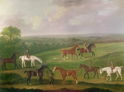 Horses at Exercise by J. Francis Sartorius