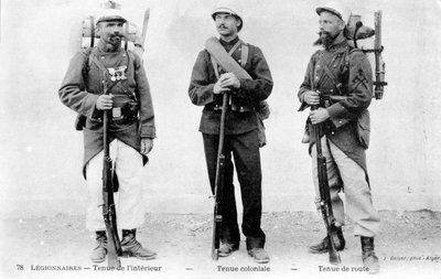 Legionnaires, Algeria, 20th century by J. Geiser