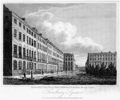 Finsbury Square, London by J. Greig