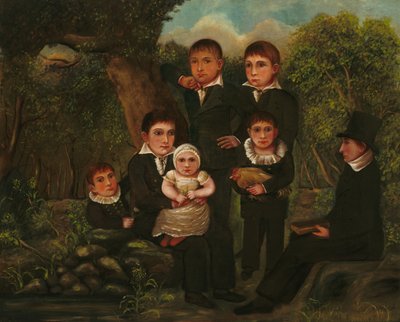 Abraham Clark and His Children by J. H.