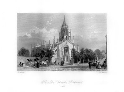 St Johns Church, Richmond by J. H. Kernot