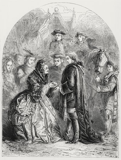 Mrs Skyring Welcoming the Young Pretender by J. H. Nicholson