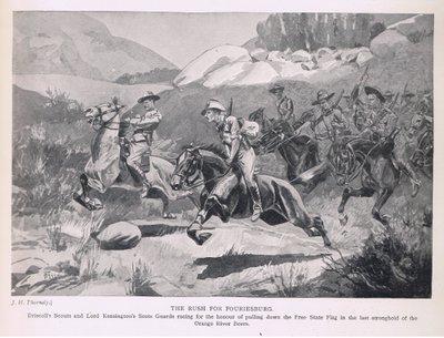 The rush for Fouriesburg by J. H. Thornely