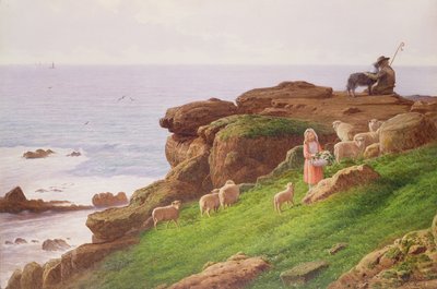 The Pet Lamb by J. Hardwicke Lewis