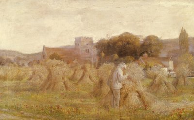 Tending the Stooks by J. Korst