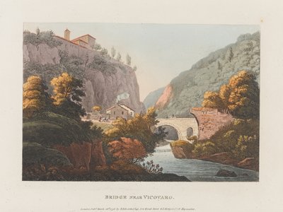 Bridge near Vicovaro by J. Merigot