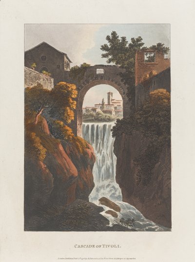 Cascade of Tivoli by J. Merigot