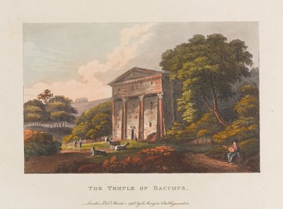 Temple of Bacchus by J. Merigot