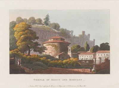 Temple of Romulus and Remus by J. Merigot