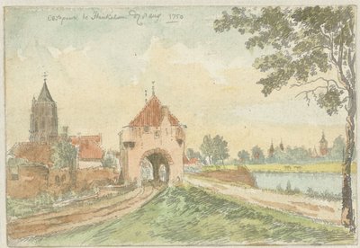 The East Gate at Heukelom by J. Molijn