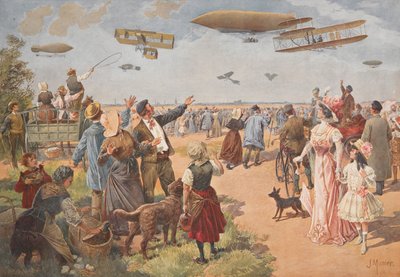 The Aerial Exhibition by J. Munier