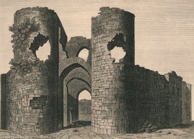 Ballyloghan Castle, 1792 by J Newton