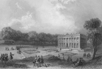 The Petit Trianon, 1839 by J. P. Heath