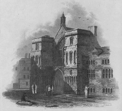 Westminster Hall by John Preston Neale