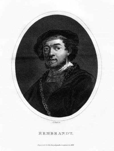 Rembrandt, Dutch Painter by J. Pass
