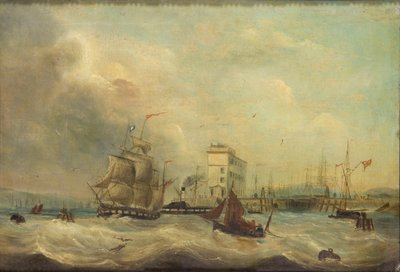 Cardiff Docks by J Price