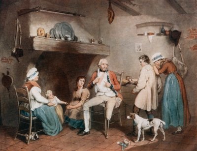 The Wounded Soldier by J. R. Smith