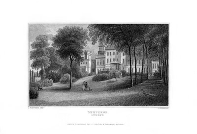 Deepdene, Dorking, Surrey, 1829 by J. Rogers