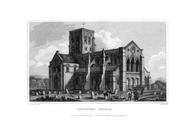 Shoreham Church, West Sussex, 1829 by J. Rogers