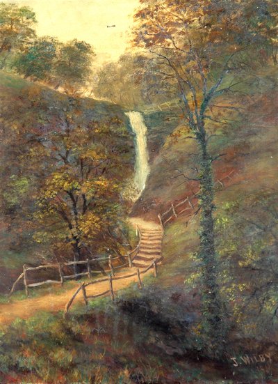 Shanklin Chine, Isle of Wight by J. Wilby