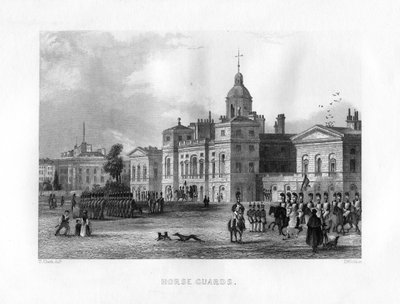 Horse Guards, London by J. Woods