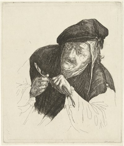 Man Entertains His Pen by Jabes Heenck