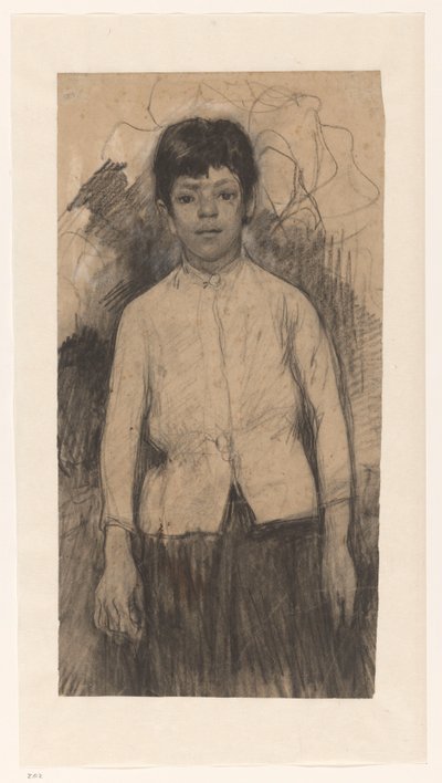 Standing Girl by Jac van Looij