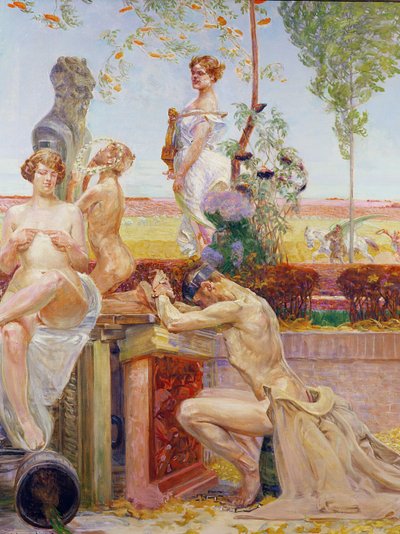 Allegorical Figures, 1913 by Jacek Malczewski