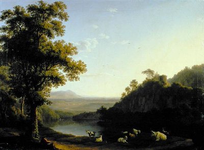 Roman Landscape by Jacob Philippe Hackert