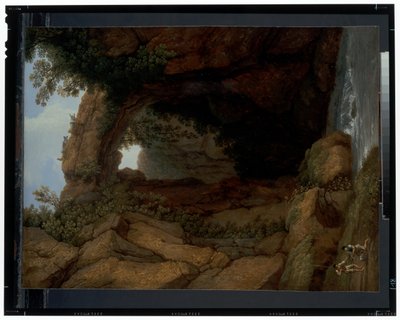 The Arched Rock by Jacob Philippe Hackert