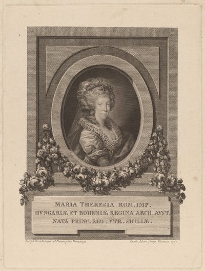 Marie-Thérèse, Holy Roman Empress by Jacob Adam