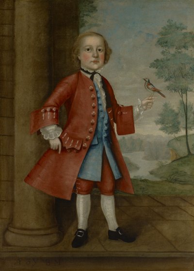 Portrait of John Gerry (1741-86), 1745 by Jacob Badger