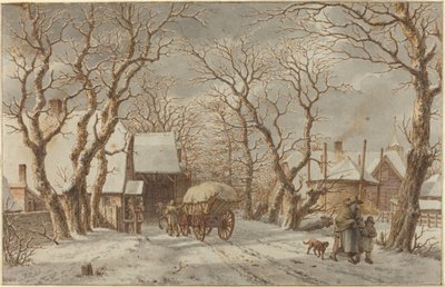 Winter Scene by Jacob Cats