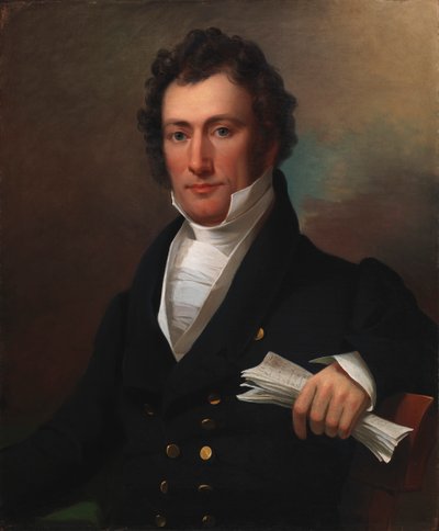 Joshua Tevis, 1827 by Jacob Eichholtz