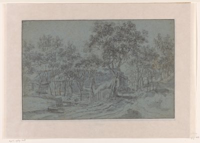 Farmhouse Among Trees by Jacob Esselens