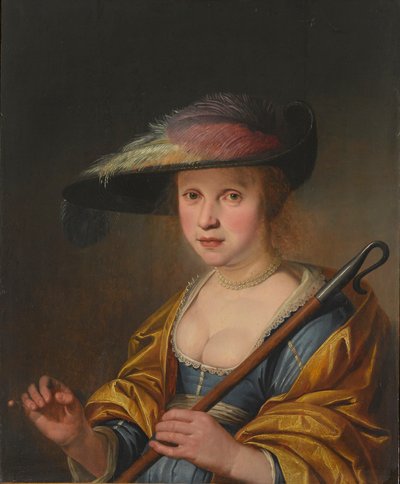 Lady as a Shepherdess by Jacob Gerritsz Cuyp