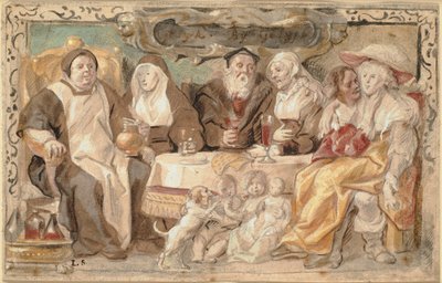 Like to Like by Jacob Jordaens