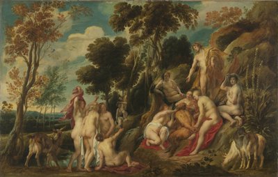 Marsyas ill-treated by the muses by Jacob Jordaens