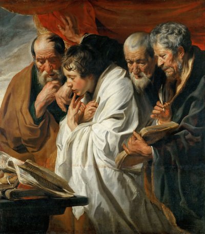 The Four Evangelists by Jacob Jordaens