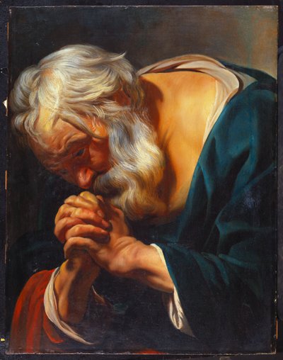 The Penitent St. Peter by Jacob Jordaens