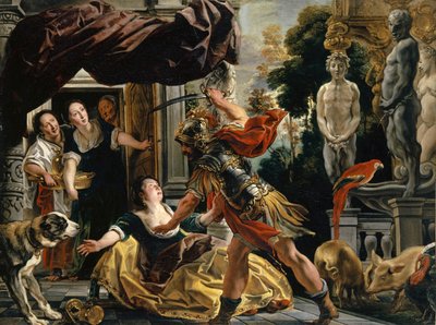 Ulysses and Circe, ca 1630-1634 by Jacob Jordaens