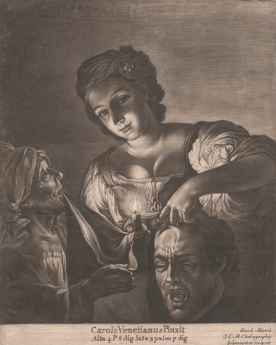 Judith with the Head of Holofernes by Jacob Mannl
