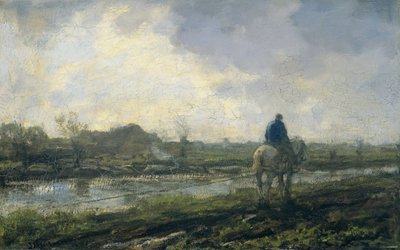 Towpath by Jacob Maris